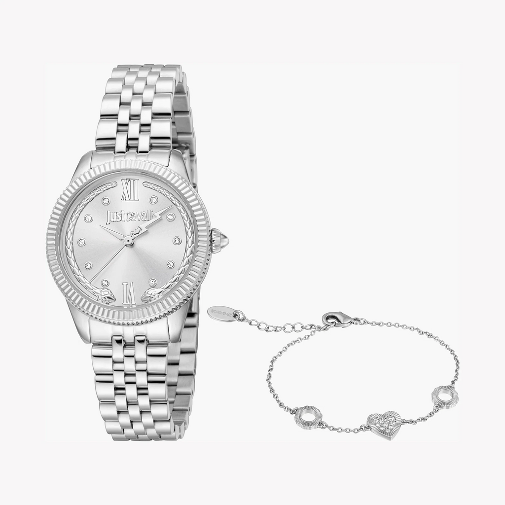 Just Cavalli Women's Silver Watch, Alloy Case | Jc1l315m0045-2