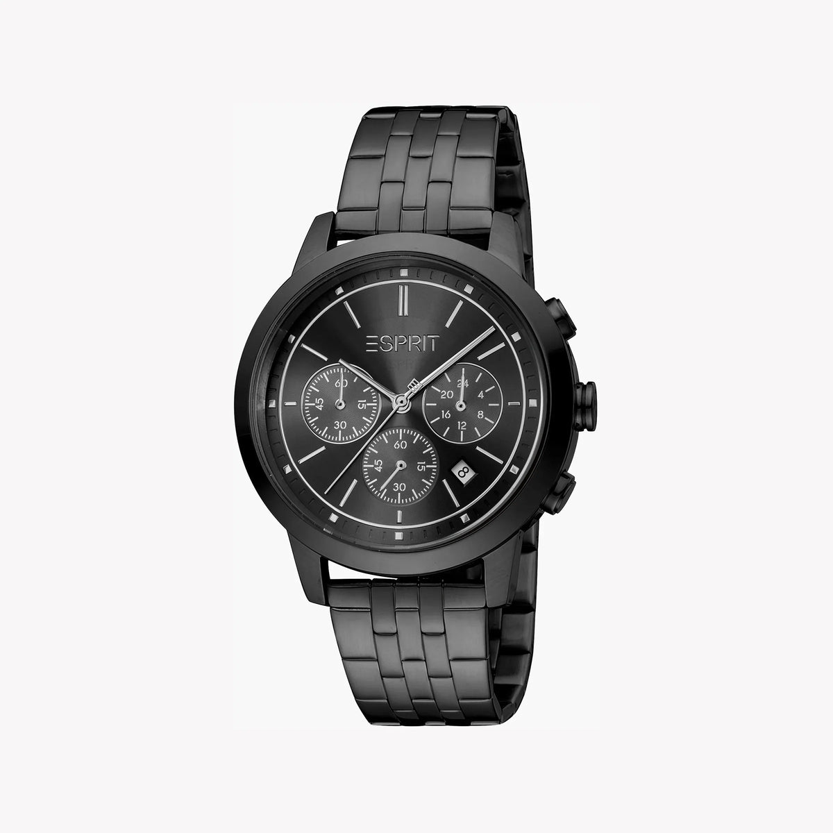 Esprit Men's Black Stainless Steel Watch, Black Dial | Es1g016m0015-0