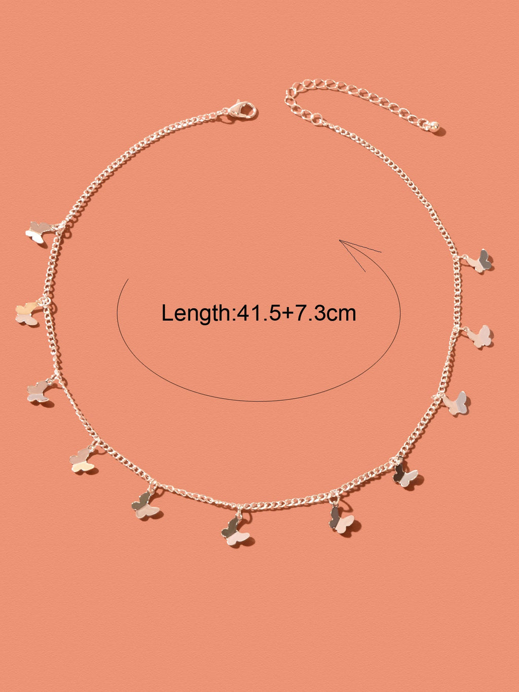 AU Local Boho Five-pointed Charm Choker Simple Casual Collarbone Necklace Collar