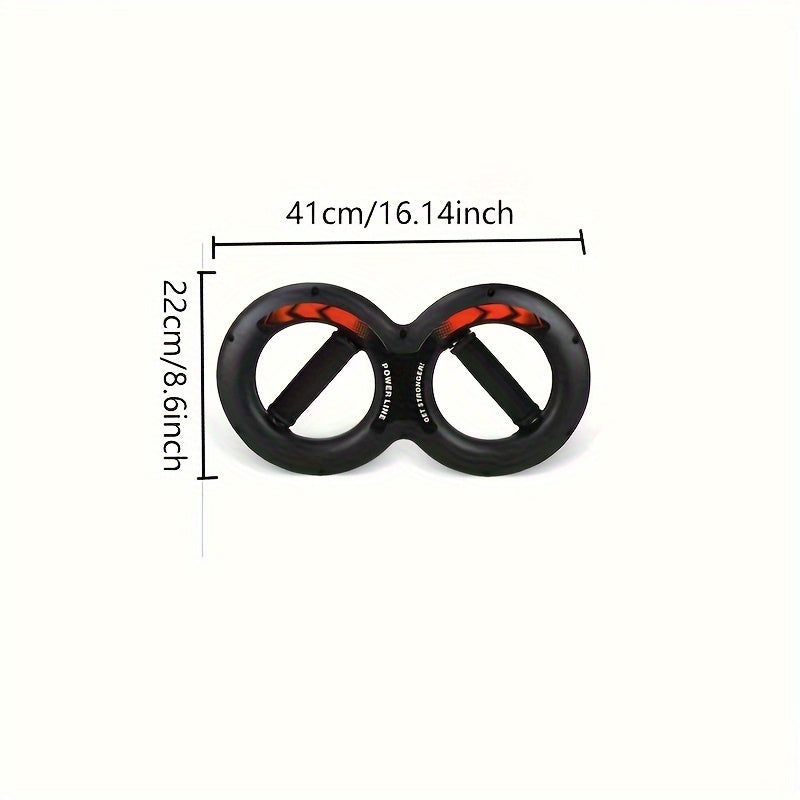 8-Shaped Arm Strength Trainer – Wrist, Forearm & Grip Strength Exerciser