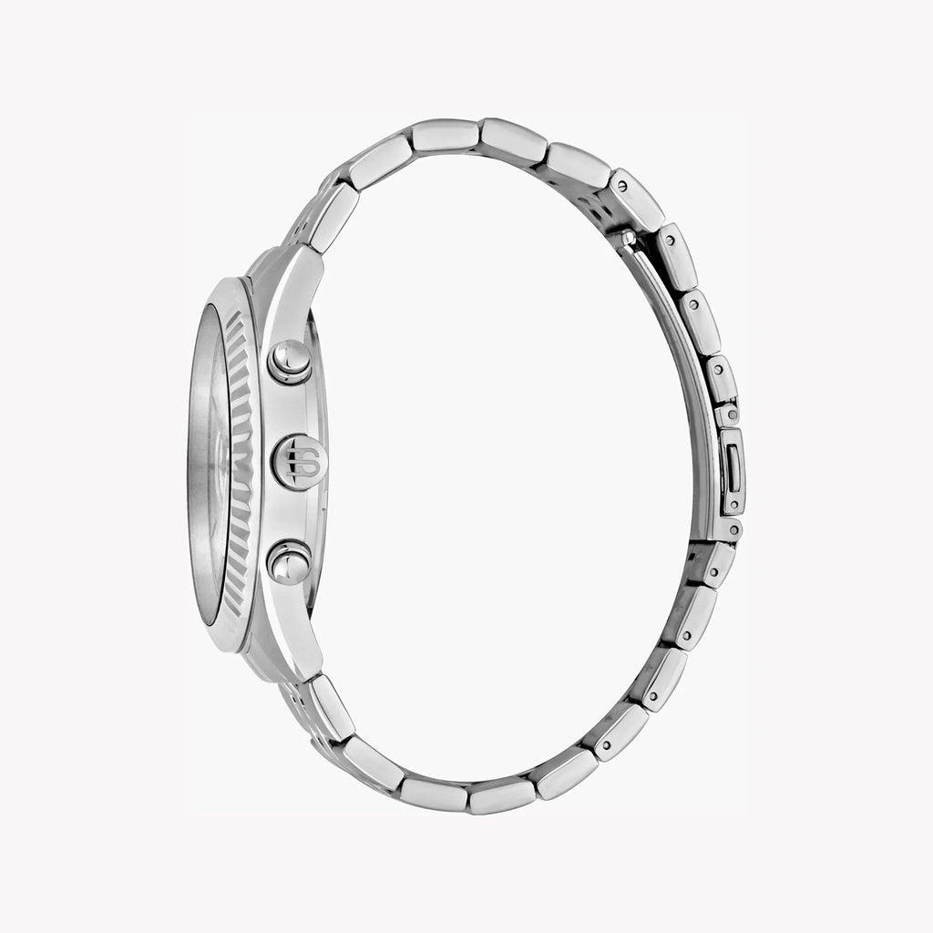 Esprit Men's Silver Stainless Steel Watch, Silver Dial | Es1g052m0045-1