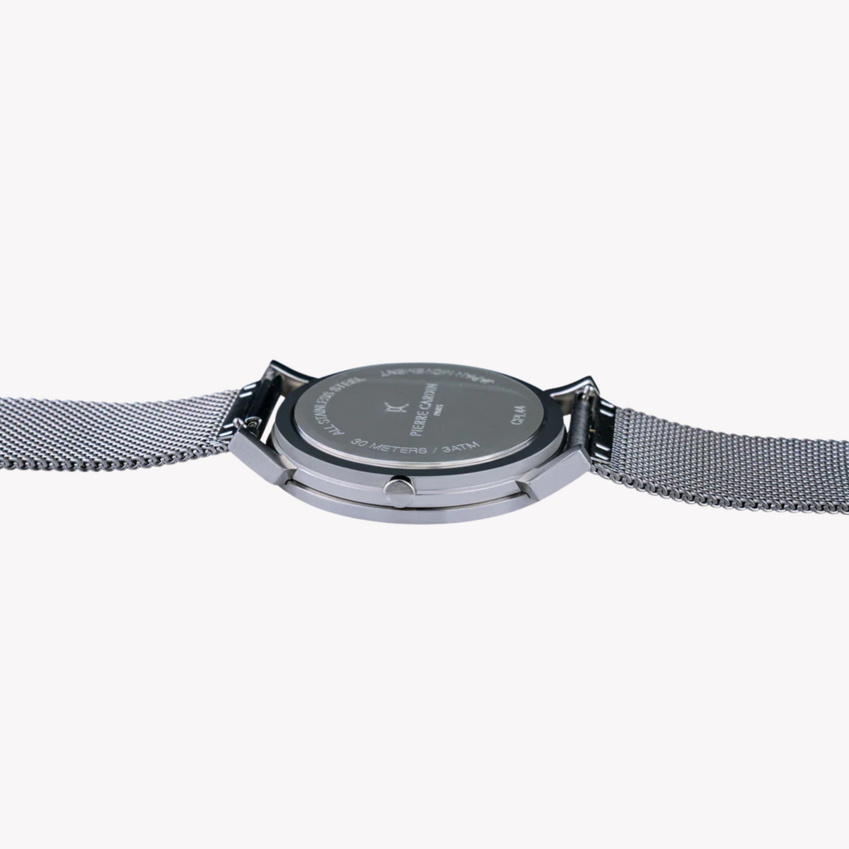 Pierre Cardin Men's Silver Stainless Steel Watch, Rose Gold Case | Cpi.2032