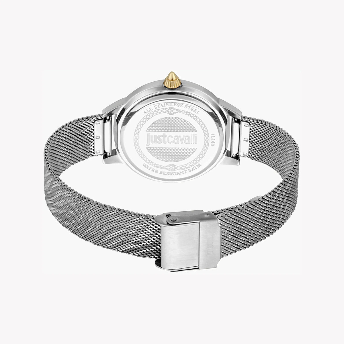 Just Cavalli Women's Silver Watch, Silver Dial | Jc1l146m0085