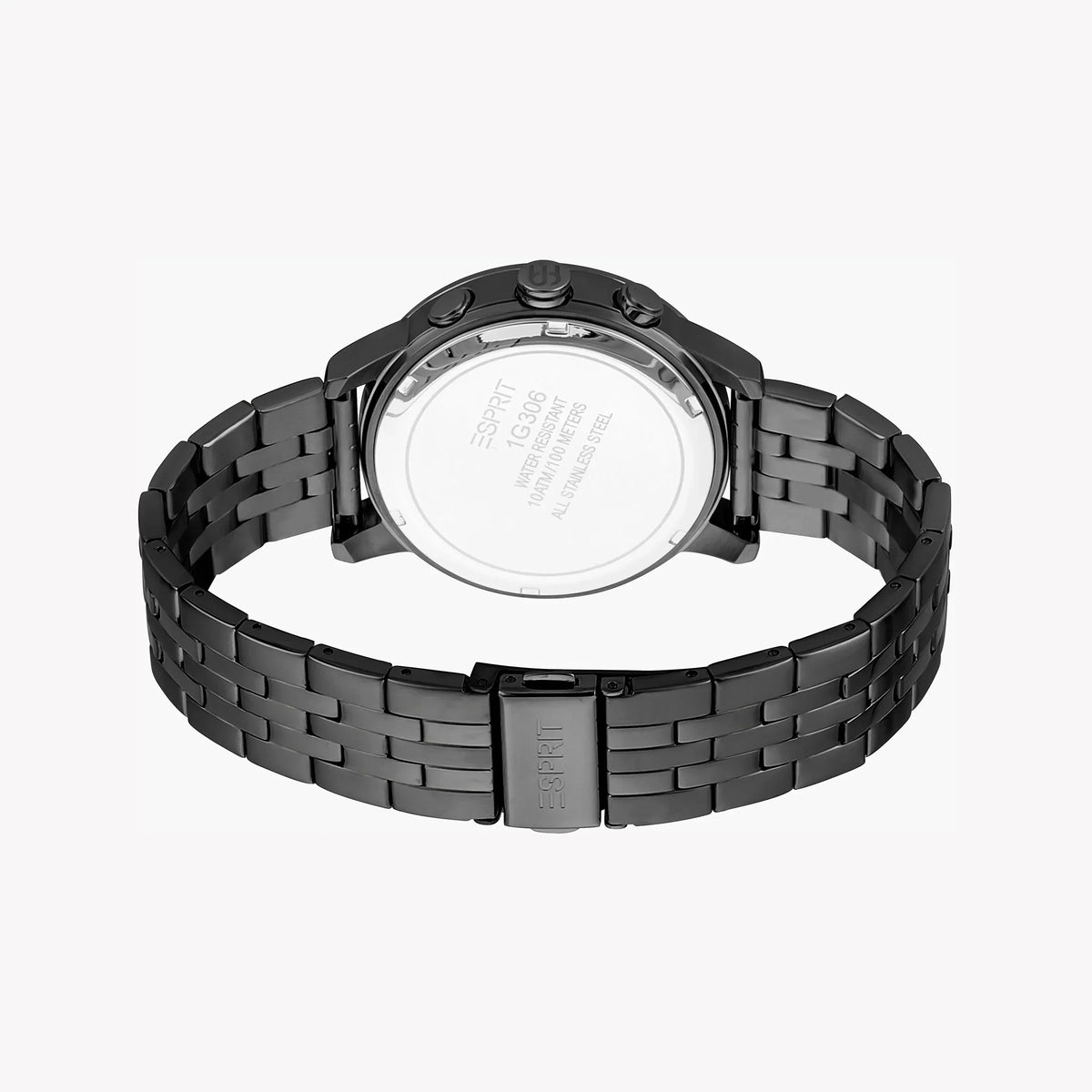Esprit Men's Black Stainless Steel Watch, Black Dial | Es1g016m0015-2