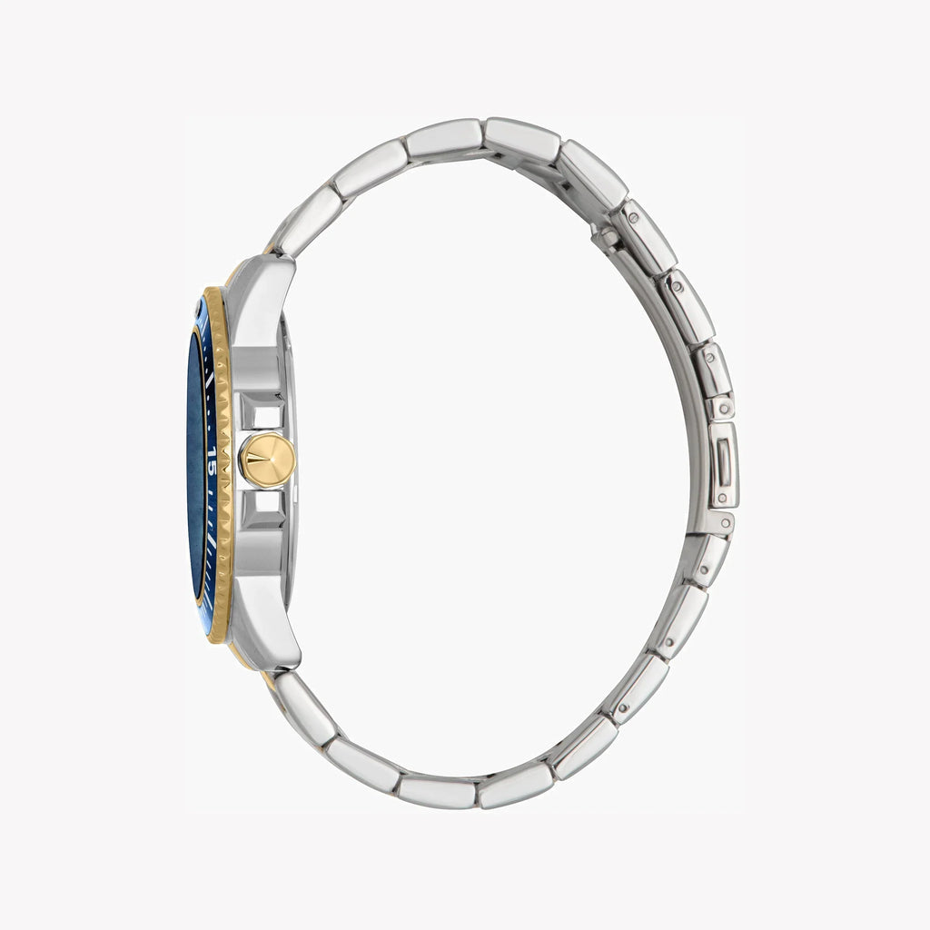 Just Cavalli Men's Stainless Steel Watch, Blue Dial | Jc1g246m0075