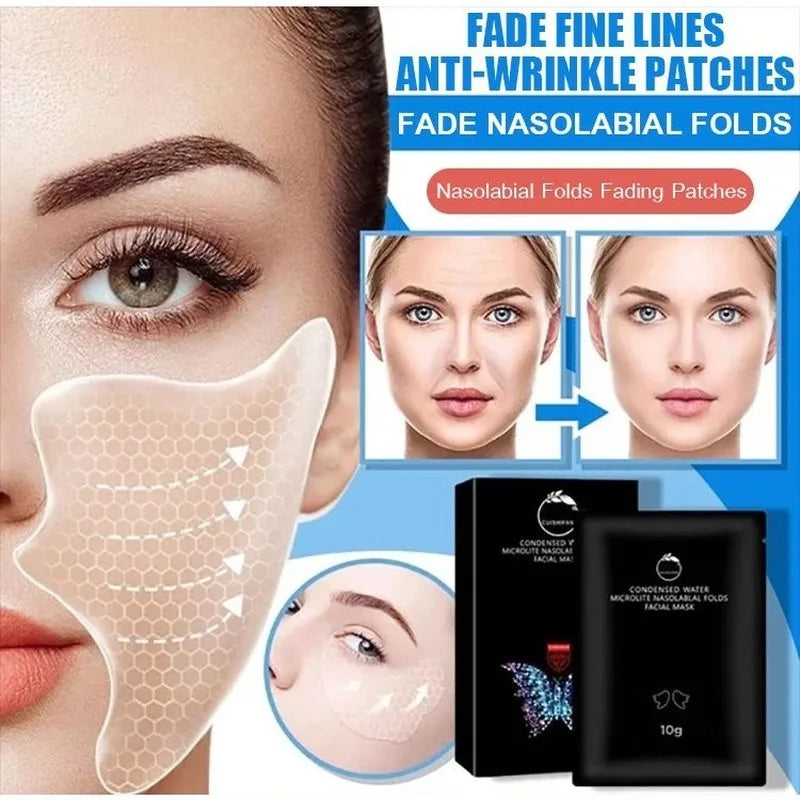 Wrinkle Remover Patches: Nasolabial Folds Anti-Aging Stickers