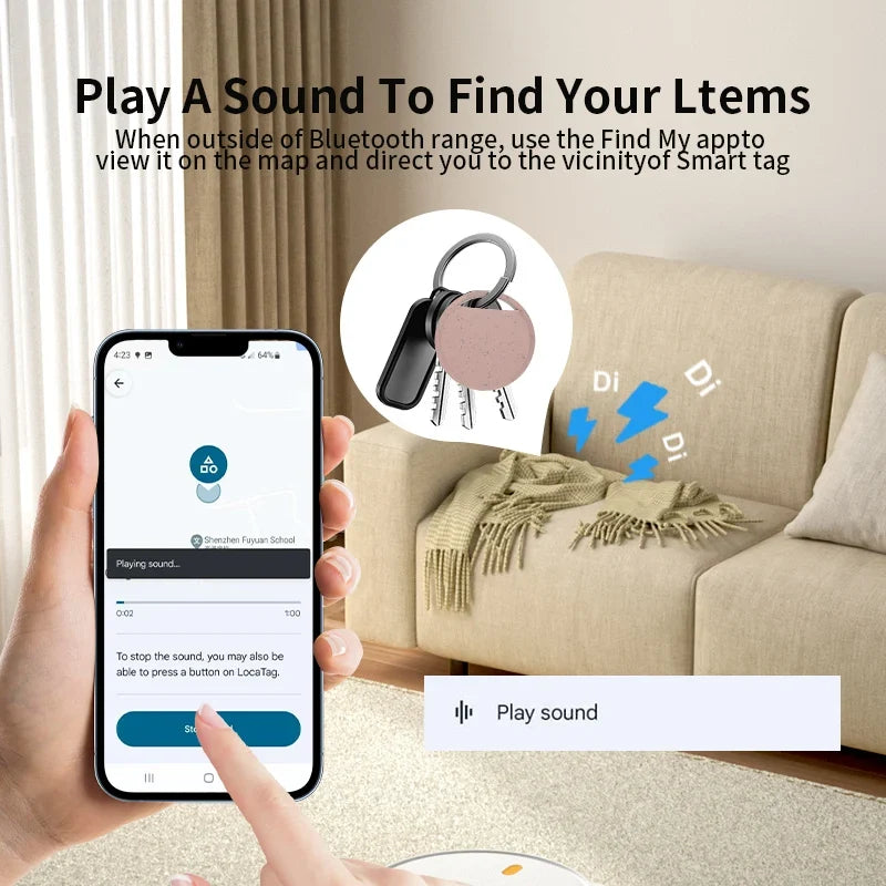 Navigation Tracker For Android Phones Work With Google Find Hub App Remote Locating Key Finder for Xiaomi Samsung Pixel GMS