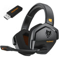 Dual Wireless Gaming Headset Orange