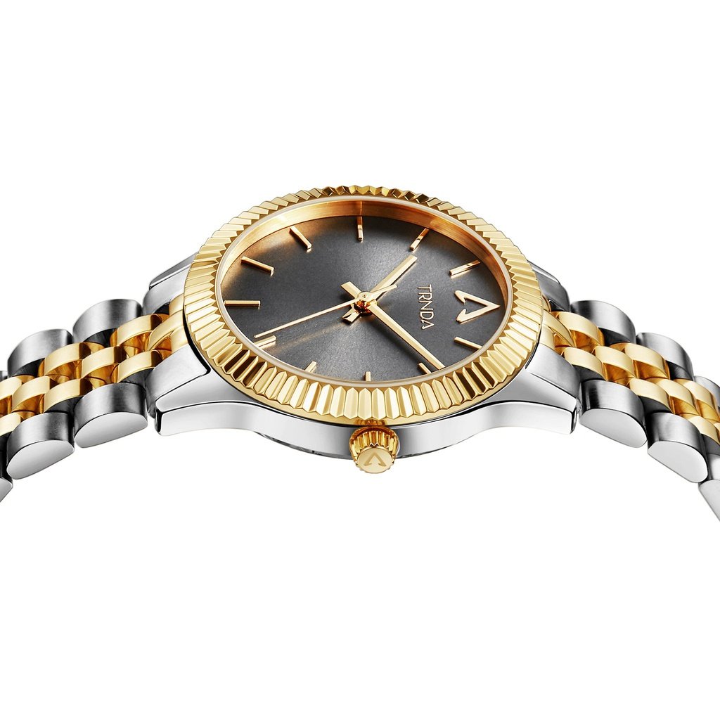Trnda Women's Stainless Steel Watch, Gray Dial | Trn-Ss32mm