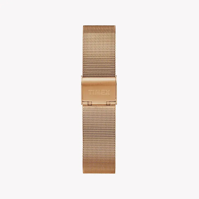 Timex Women's Rose Gold Watch, Off White Dial | Tw2r26400