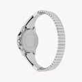 Timex Women's Silver Stainless Steel Watch, Silver Dial | Tw2r98700