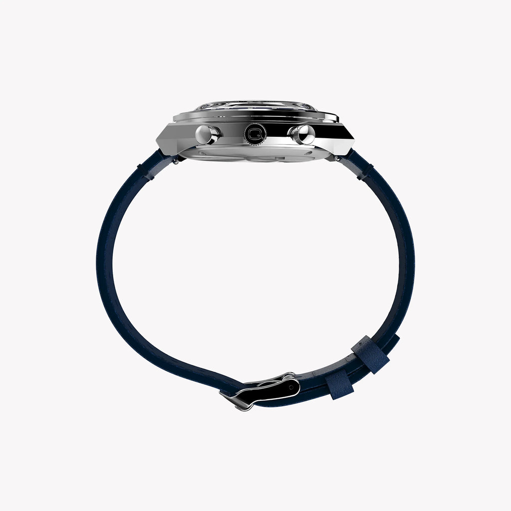 Q Timex Chronograph 40mm Strap Watch TW2Y36100 | Stylish Sporty Timepiece