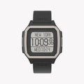 Timex Men's Black Silicone Watch, Digital Dial | Tw5m29000