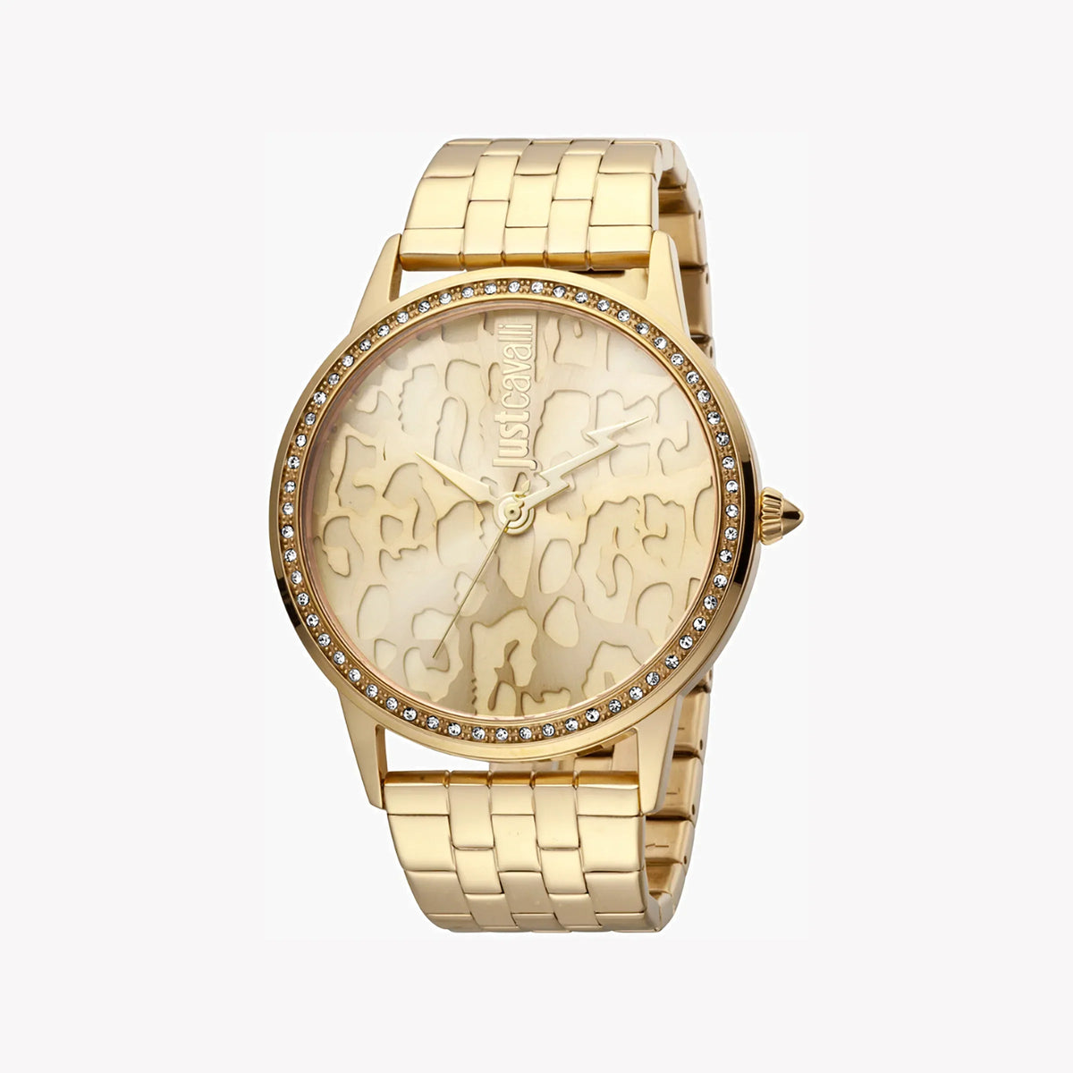 Just Cavalli Women's Gold Watch, Champagne Dial | Jc1l094m0055-0
