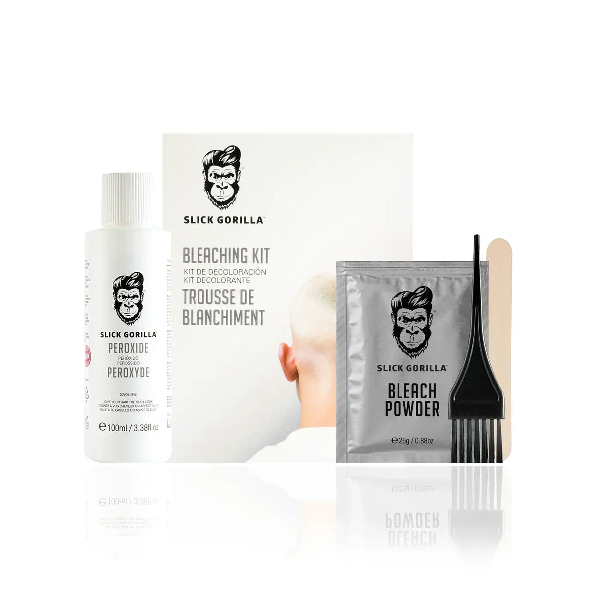 Slick Gorilla Semi Perm Hair Colour Bleaching Kit