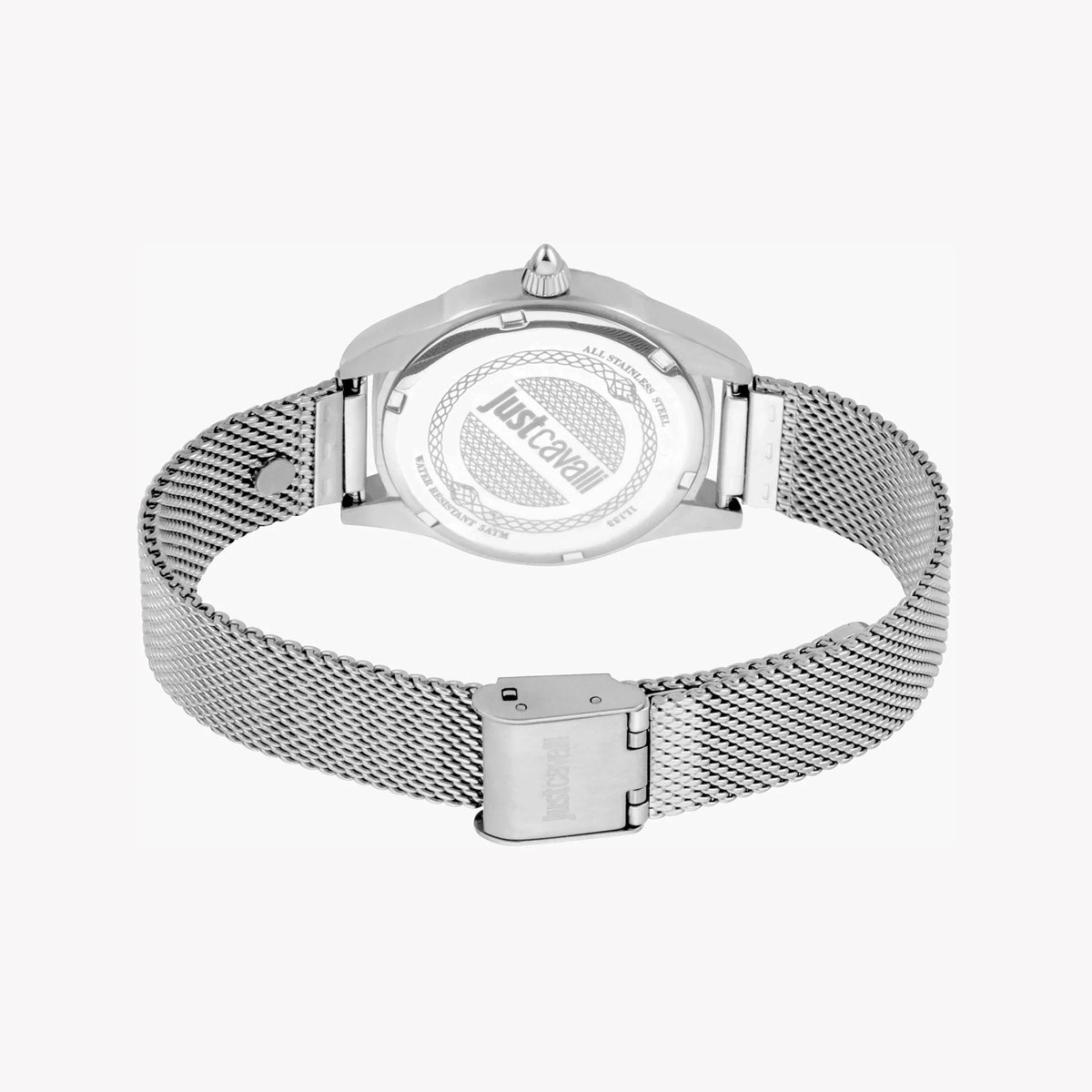Just Cavalli Women's Silver Watch, Silver Dial | Jc1l133m0055